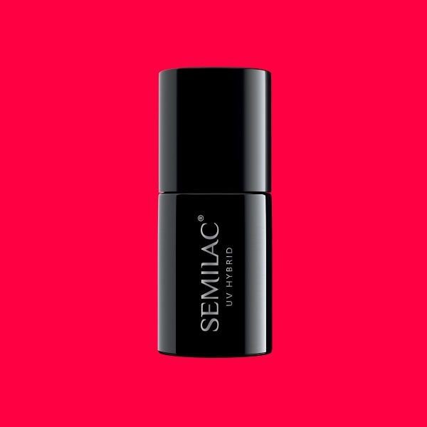 SEMILAC 568 LAKIER HYBRYDOWY NEON RUBY 7 ML - daermes.com