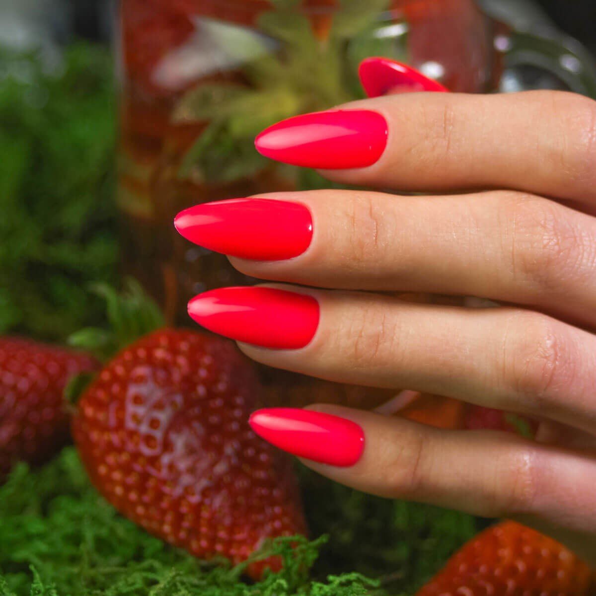 SEMILAC 571 LAKIER HYBRYDOWY NEON STRAWBERRY 7 ML - daermes.com