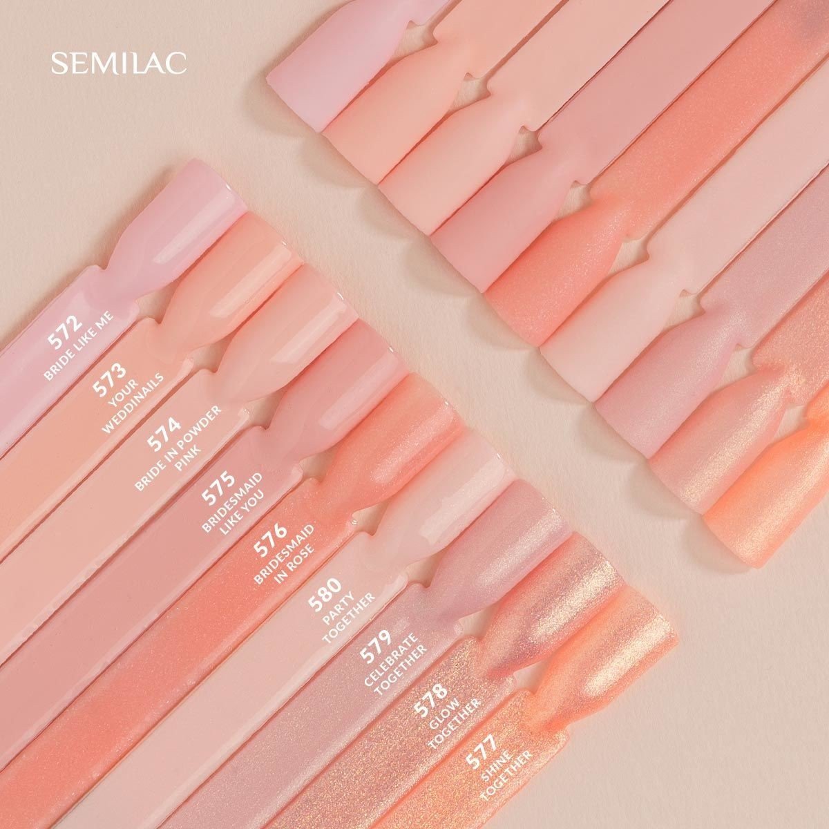 SEMILAC 575 LAKIER HYBRYDOWY BIDESMAID LIKE YOU - daermes.com