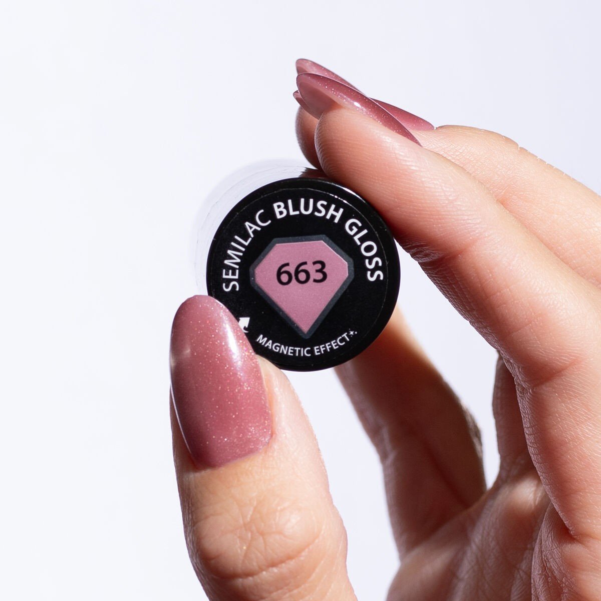 Semilac 663 Blush Gloss 7 ml. - daermes.com