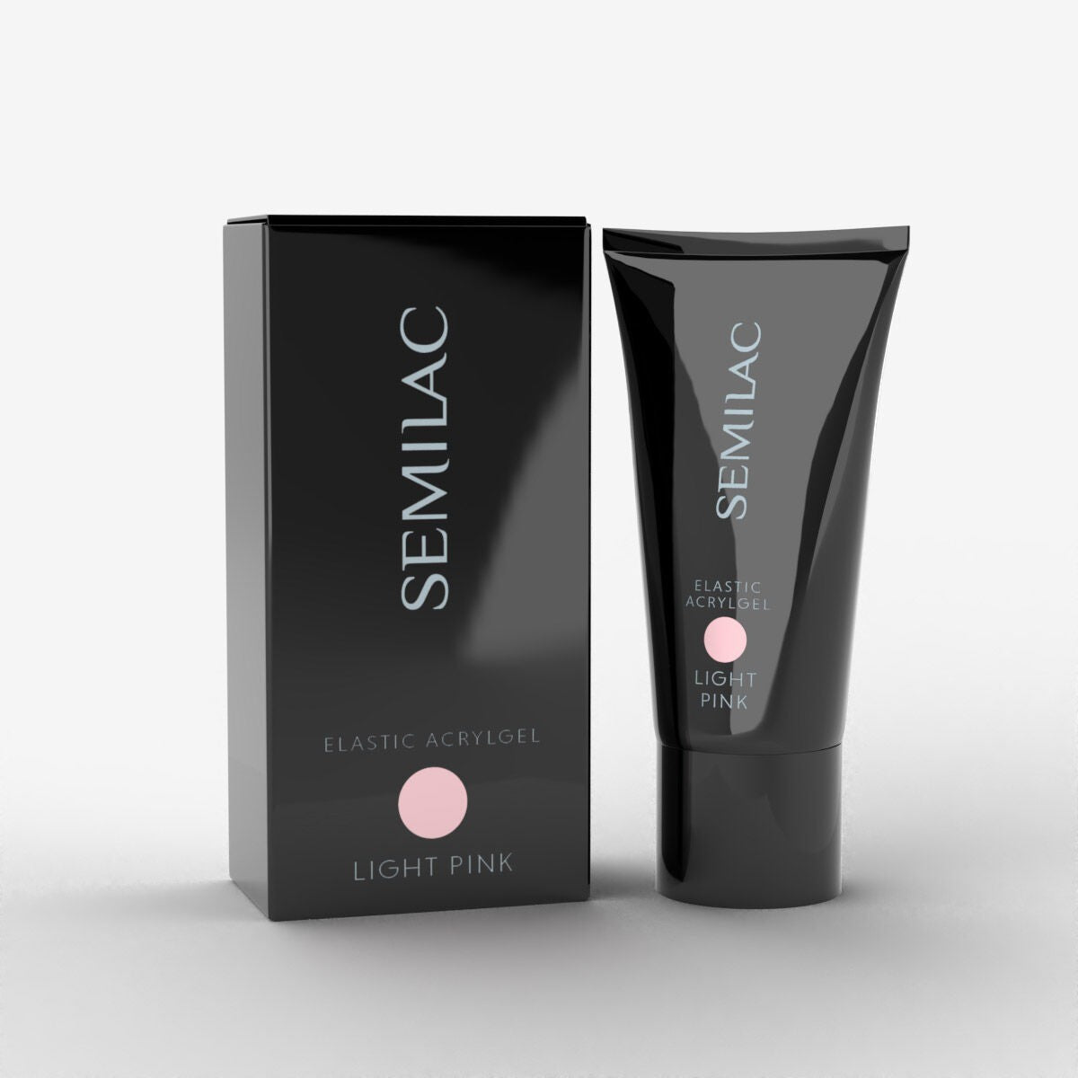 SEMILAC AKRYLOŻEL ELASTIC LIGHT PINK 30G - daermes.com