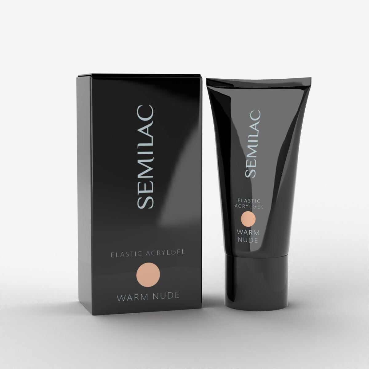 SEMILAC AKRYLOŻEL ELASTIC WARM NUDE 30G - daermes.com
