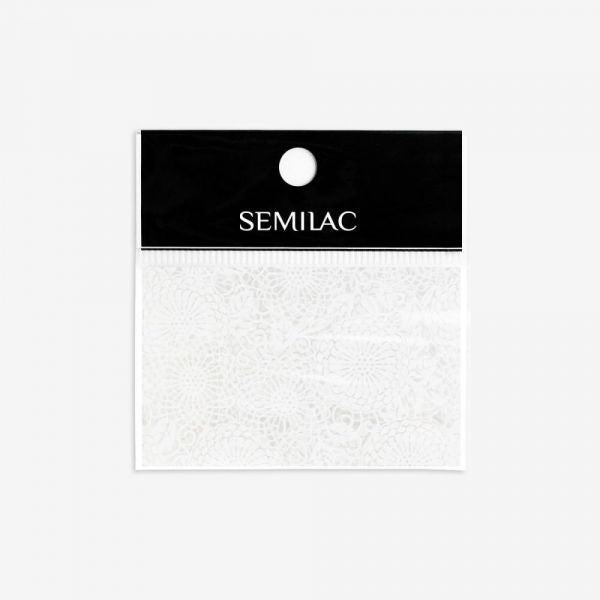 SEMILAC FOLIA TRANSFEROWA 14 WHITE LACE - daermes.com