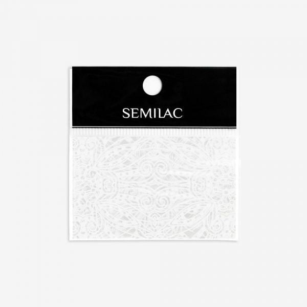 SEMILAC FOLIA TRANSFEROWA 15 WHITE LACE - daermes.com