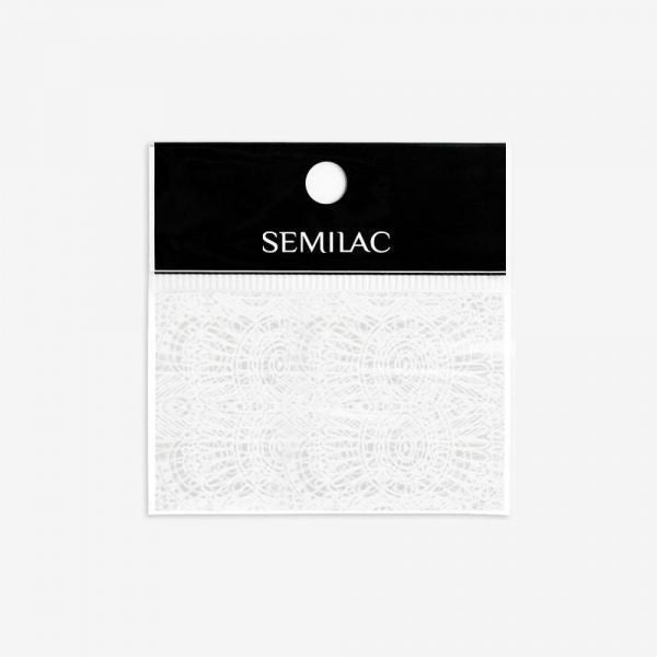 SEMILAC FOLIA TRANSFEROWA 16 WIHTE LACE - daermes.com
