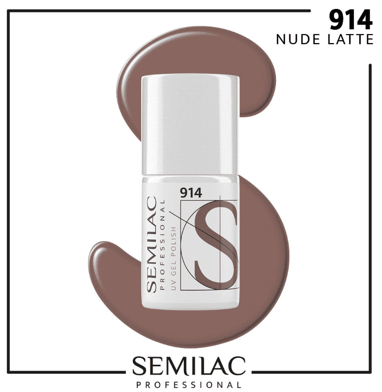 SEMILAC PROF.914 NUDE LATTE 7ML - daermes.com
