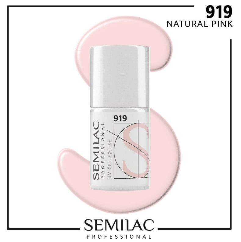 SEMILAC PROF.919 NATURAL PINK 7ML - daermes.com