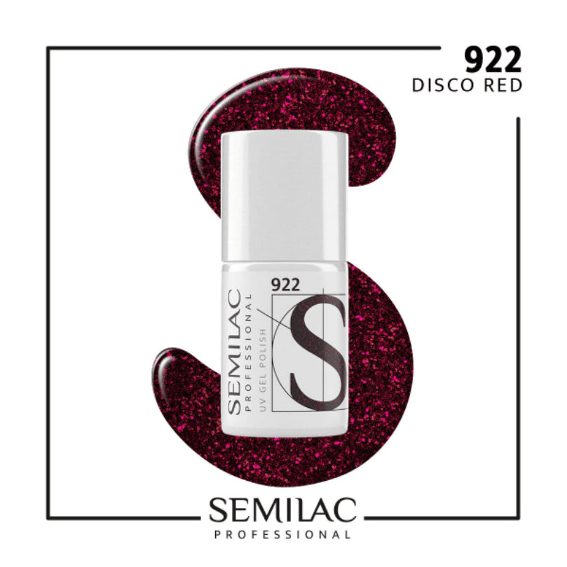 SEMILAC PROF.922 DISCO RED 7ML - daermes.com
