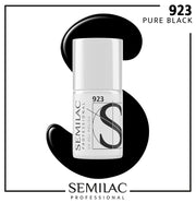 SEMILAC PROF.923 PURE BLACK 7ML - daermes.com