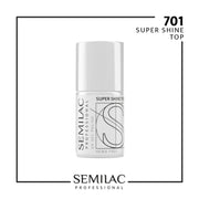 SEMILAC PROFESSIONAL 701 TOP SUPER SHINE 11ML - daermes.com