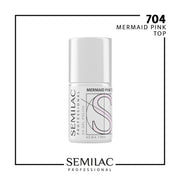 SEMILAC PROFESSIONAL 704 TOP MERMAID PINK 11ML - daermes.com