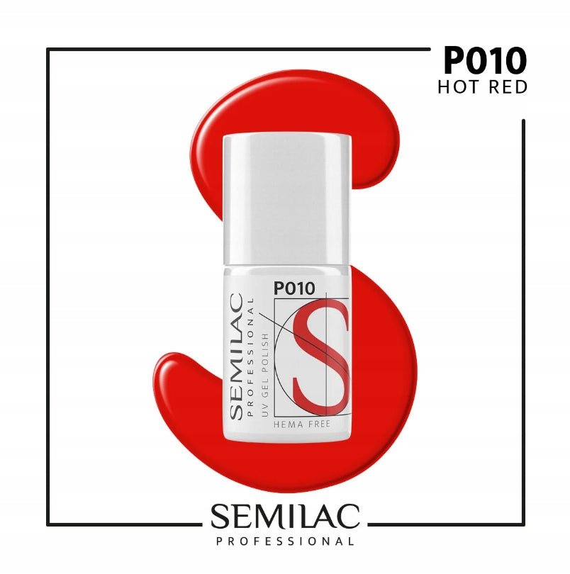SEMILAC PROF.P010 HOT RED 7ML - daermes.com