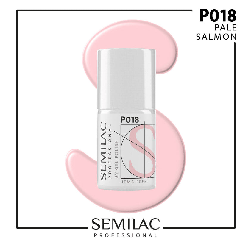 SEMILAC PROF.P018 PASTEL PINK 7ML - daermes.com