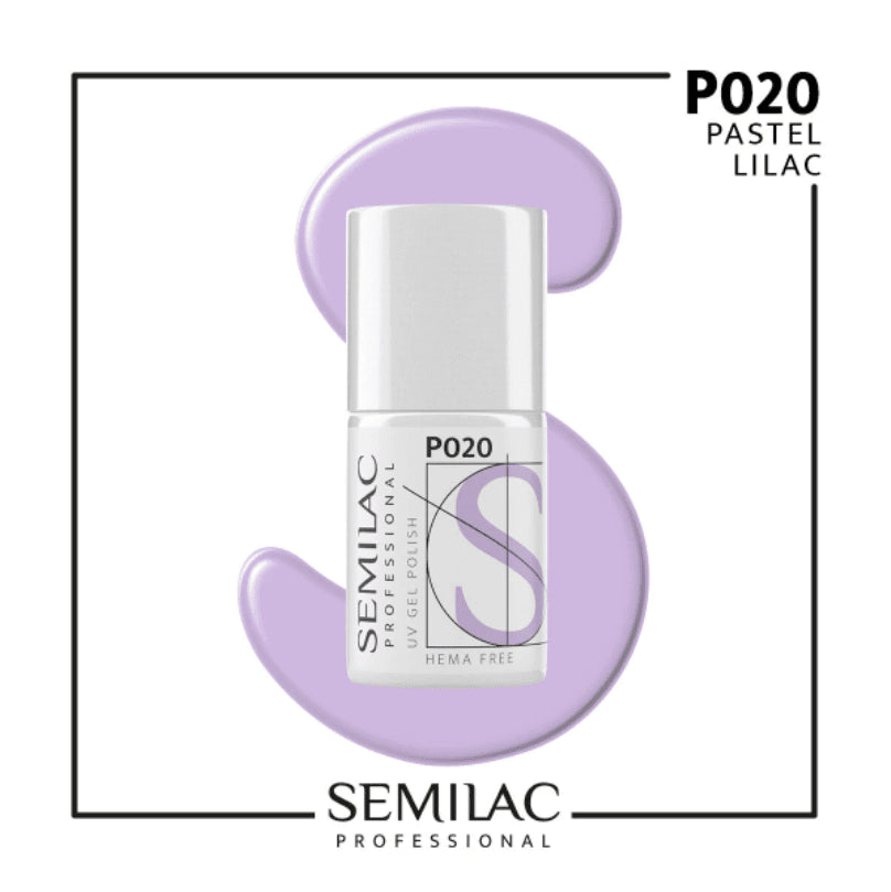 SEMILAC PROF.P020 PASTEL LILAC 7ML - daermes.com