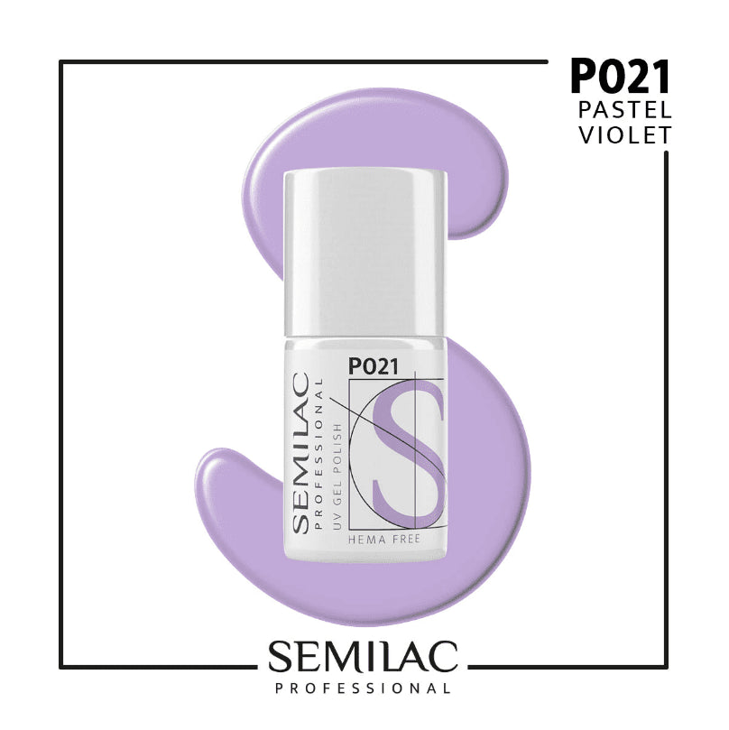 SEMILAC PROF.P021 PASTEL VIOLET 7ML - daermes.com
