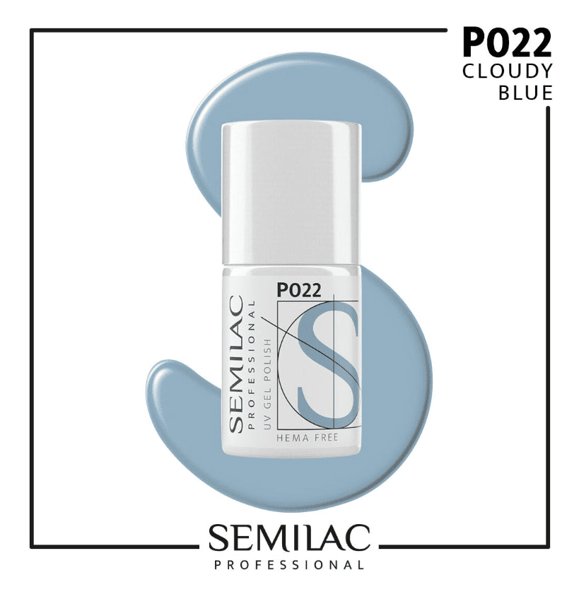 SEMILAC PROF.P022 CLOUDY BLUE 7ML - daermes.com