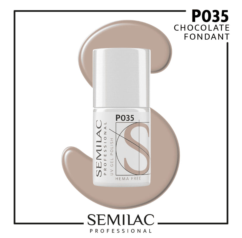 SEMILAC PROF.P035 CHOCOLATE FONDANT 7ML - daermes.com