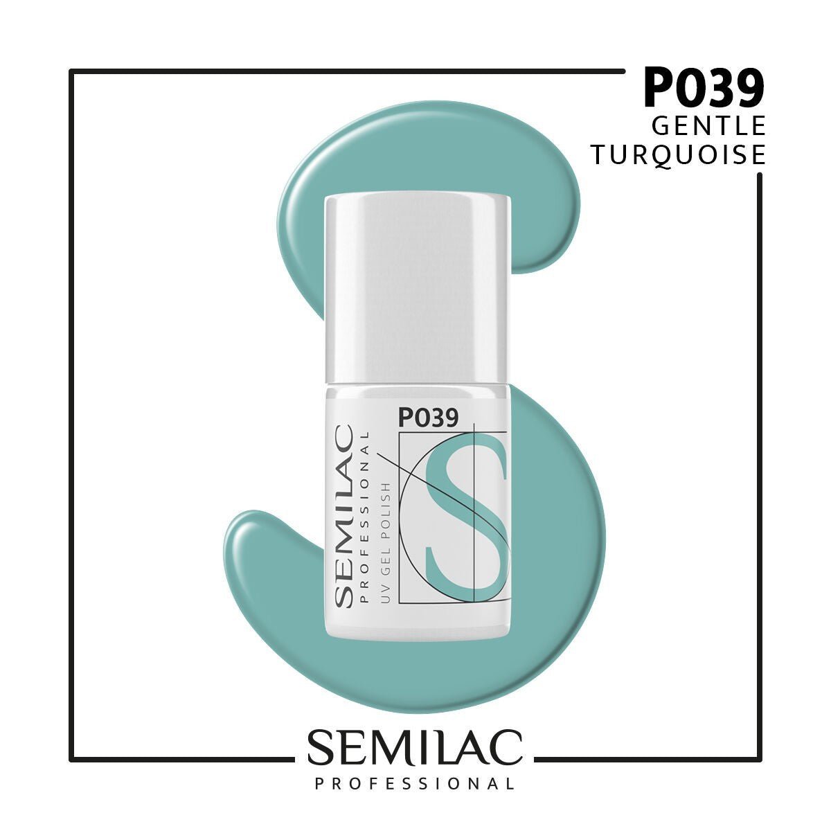 SEMILAC PROF.P039 GENTLE TURQUOISE 7ML - daermes.com