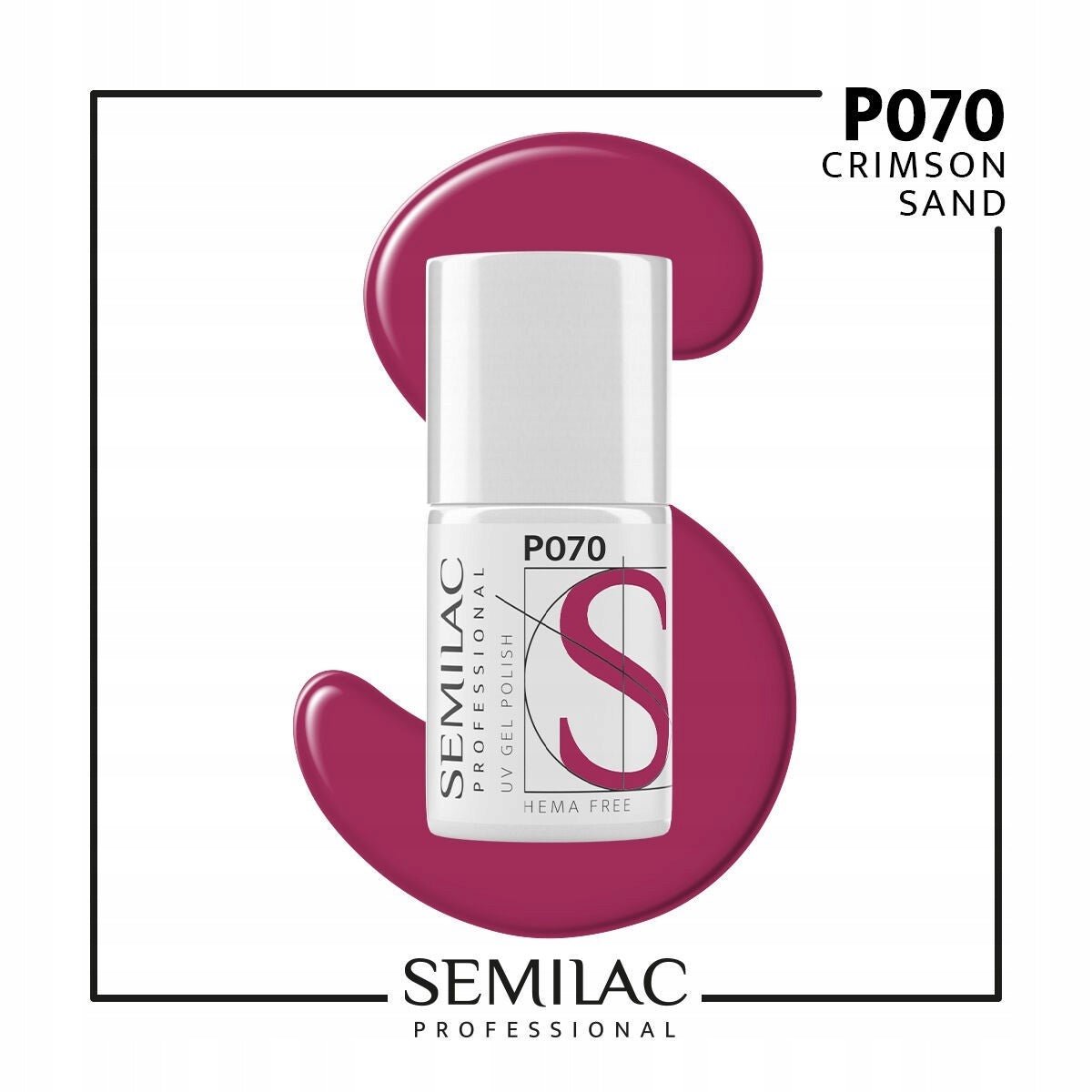 SEMILAC PROF.P070 CRIMSON SAND 7ML - daermes.com