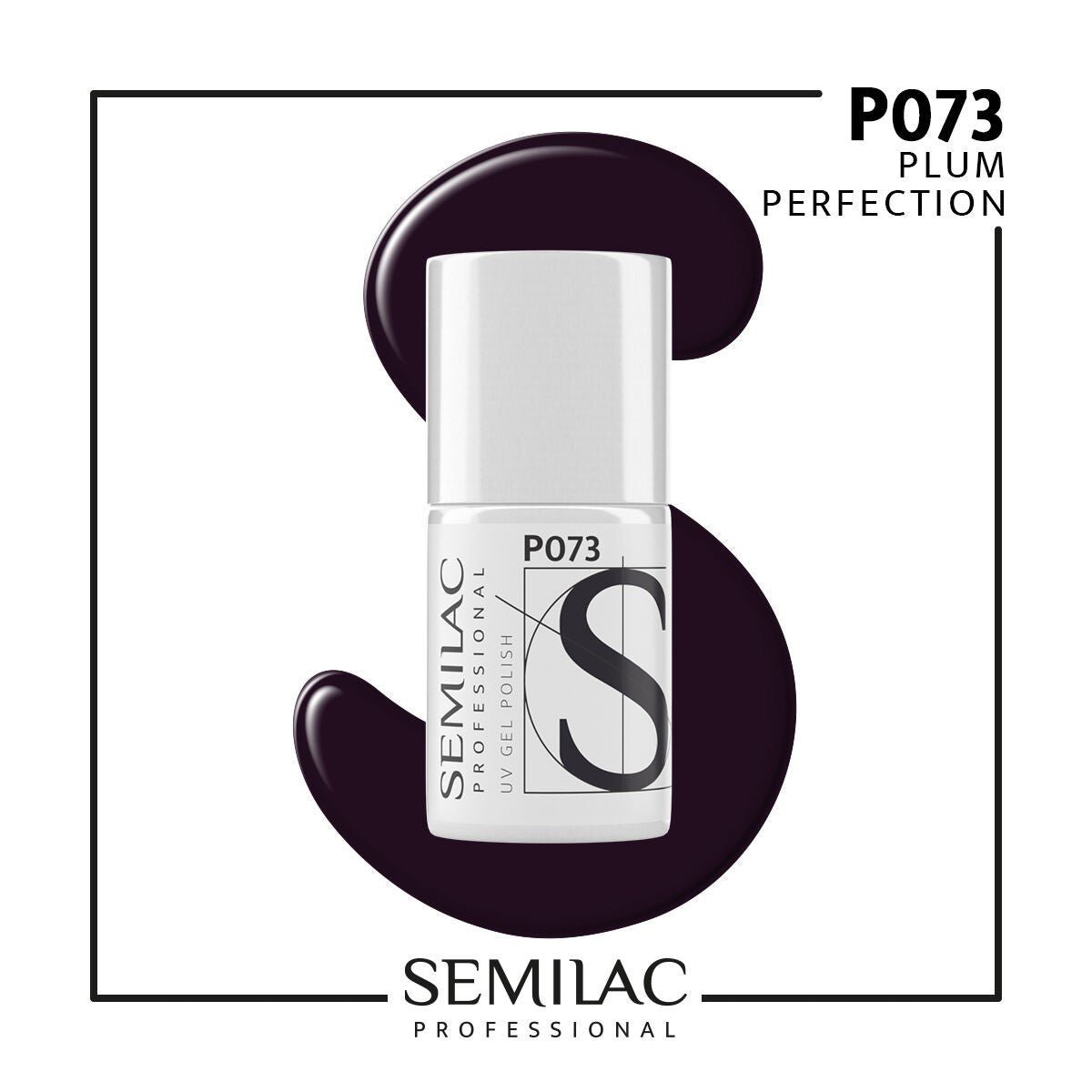 SEMILAC PROF.P073 PLUM PERFECTION 7ML - daermes.com