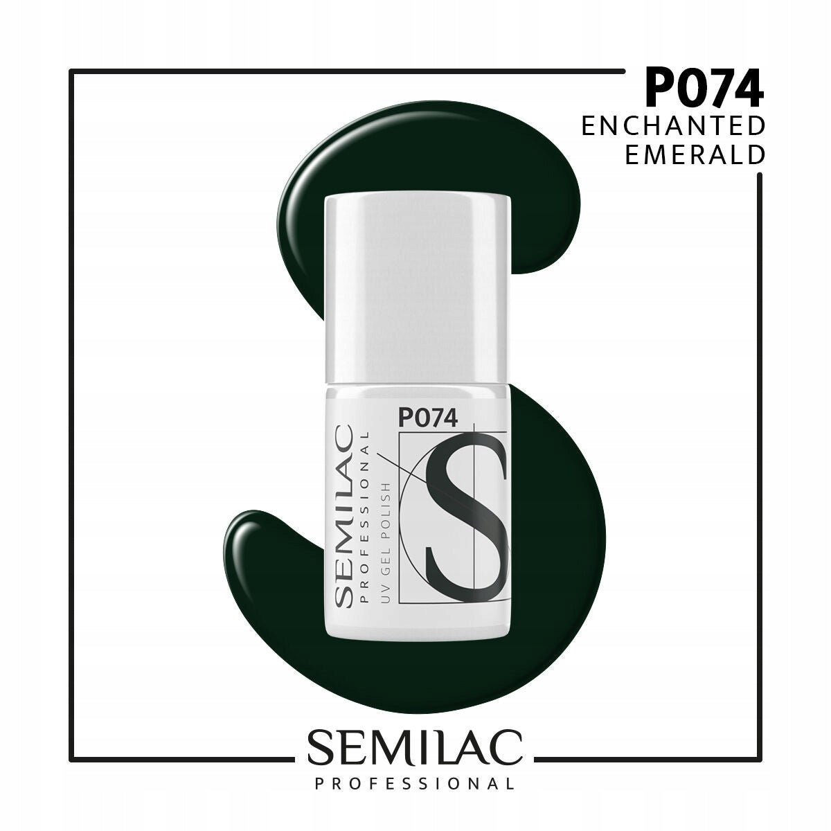 SEMILAC PROF.P074 ENCHANTED EMERALD 7ML - daermes.com