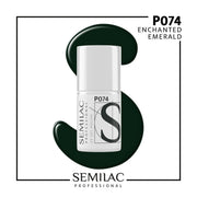 SEMILAC PROF.P074 ENCHANTED EMERALD 7ML - daermes.com