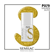 SEMILAC PROF.P079 GOLDEN GLITZ 7ML - daermes.com