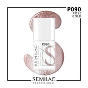 SEMILAC PROF.P090 ROSE GOLD 7ML - daermes.com