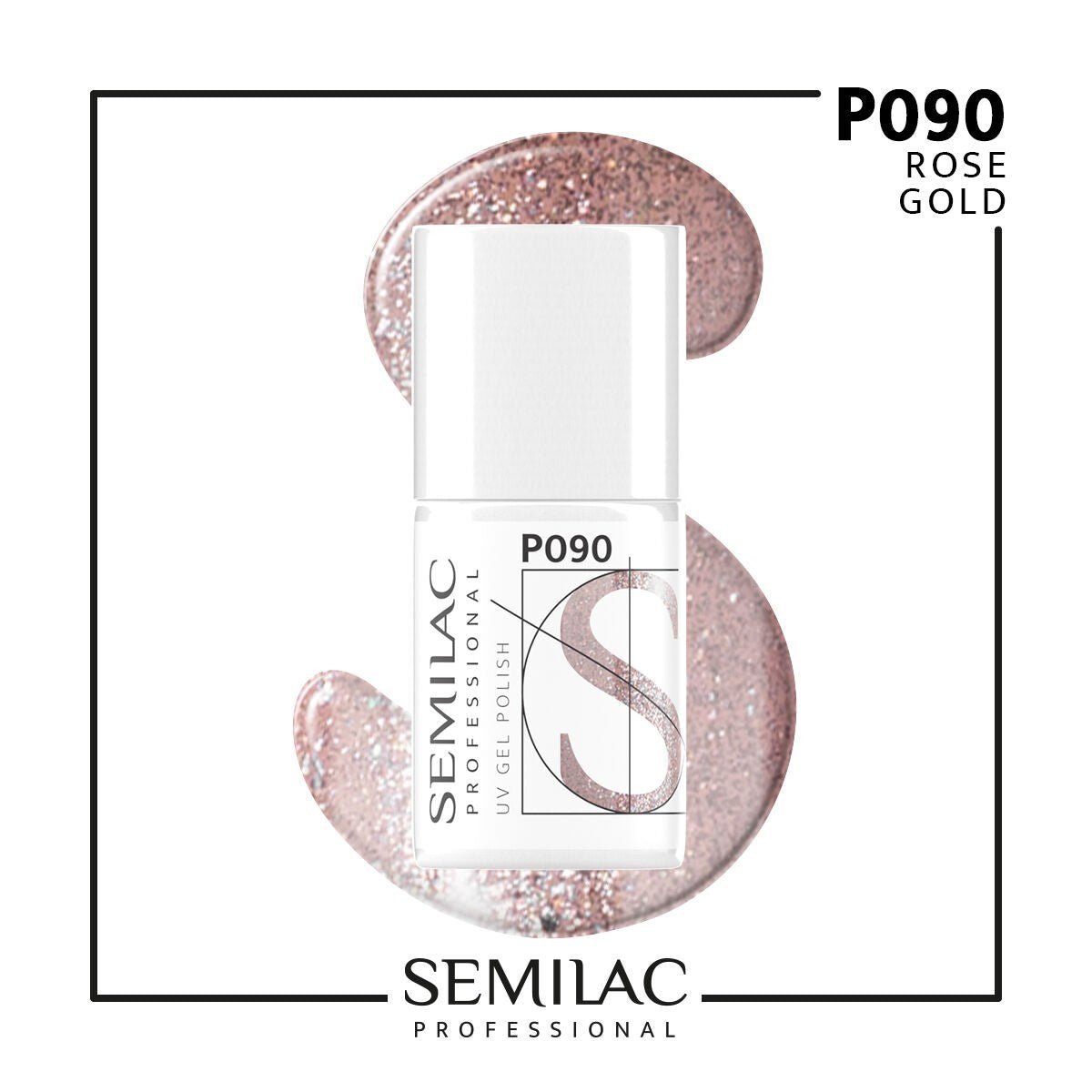 SEMILAC PROF.P090 ROSE GOLD 7ML - daermes.com