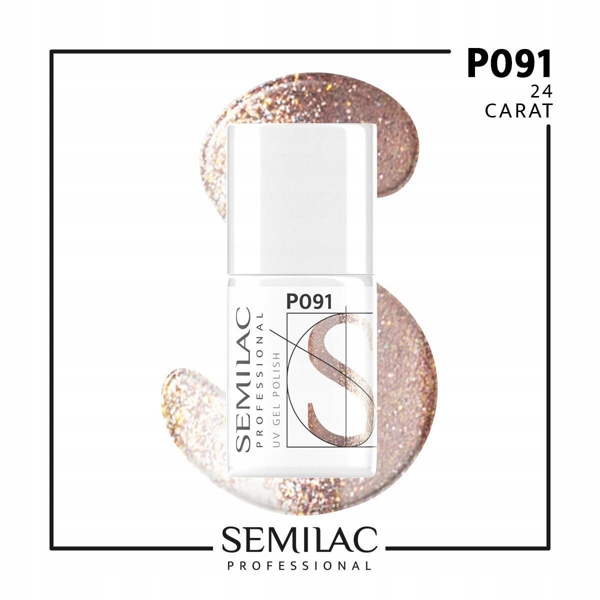 SEMILAC PROF.P091 24 CARAT 7ML - daermes.com