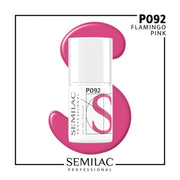 SEMILAC PROF.P092 FLAMINGO PINK 7ML - daermes.com