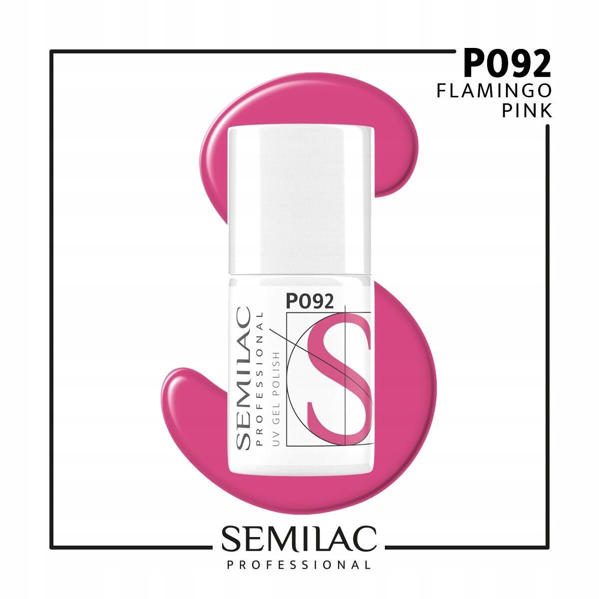 SEMILAC PROF.P092 FLAMINGO PINK 7ML - daermes.com