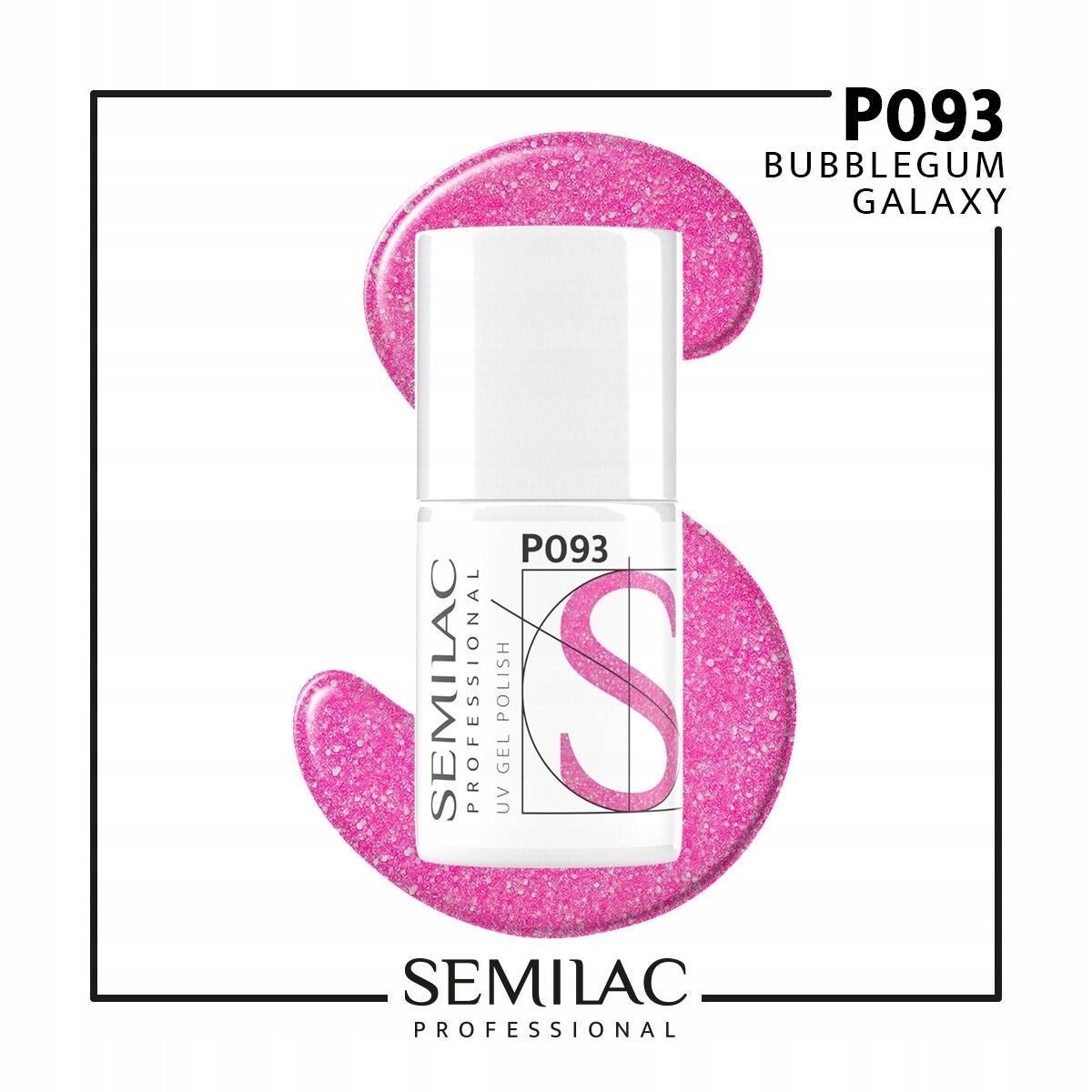 SEMILAC PROF.P093 BUBBLEGUM GALAXY 7ML - daermes.com