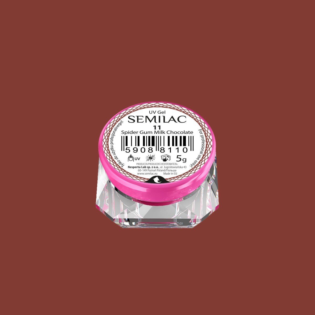 SEMILAC SPIDER GUM 11 MILK CHOCOLATE - daermes.com