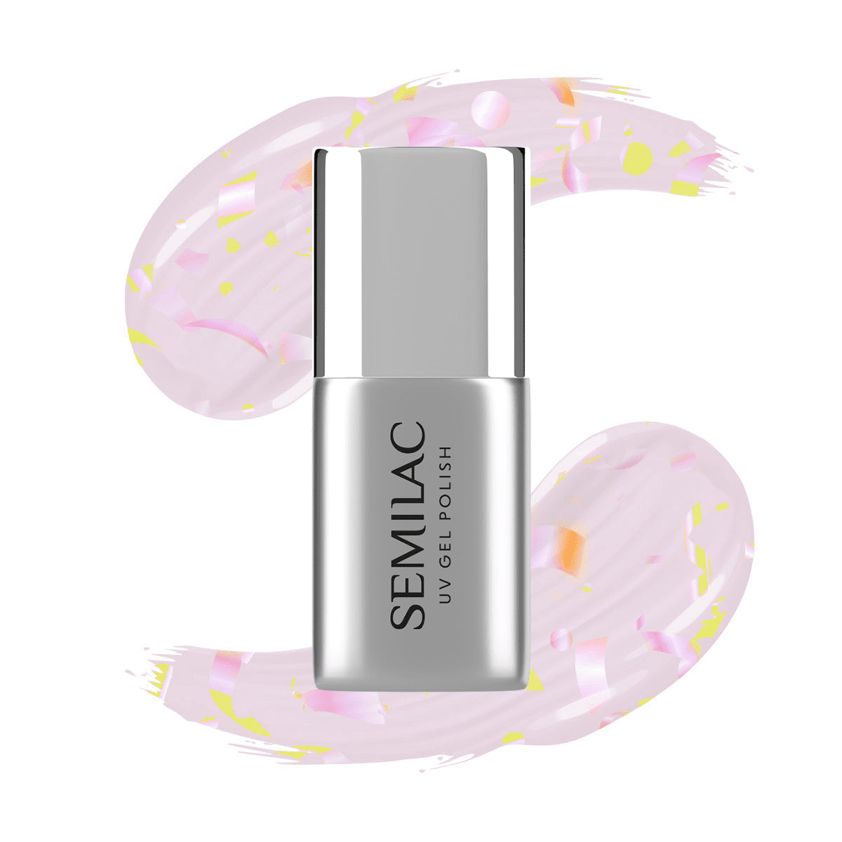 SEMILAC TOP T26 NO WIPE MATTE ON PEACH GALAXY 7 ML - daermes.com