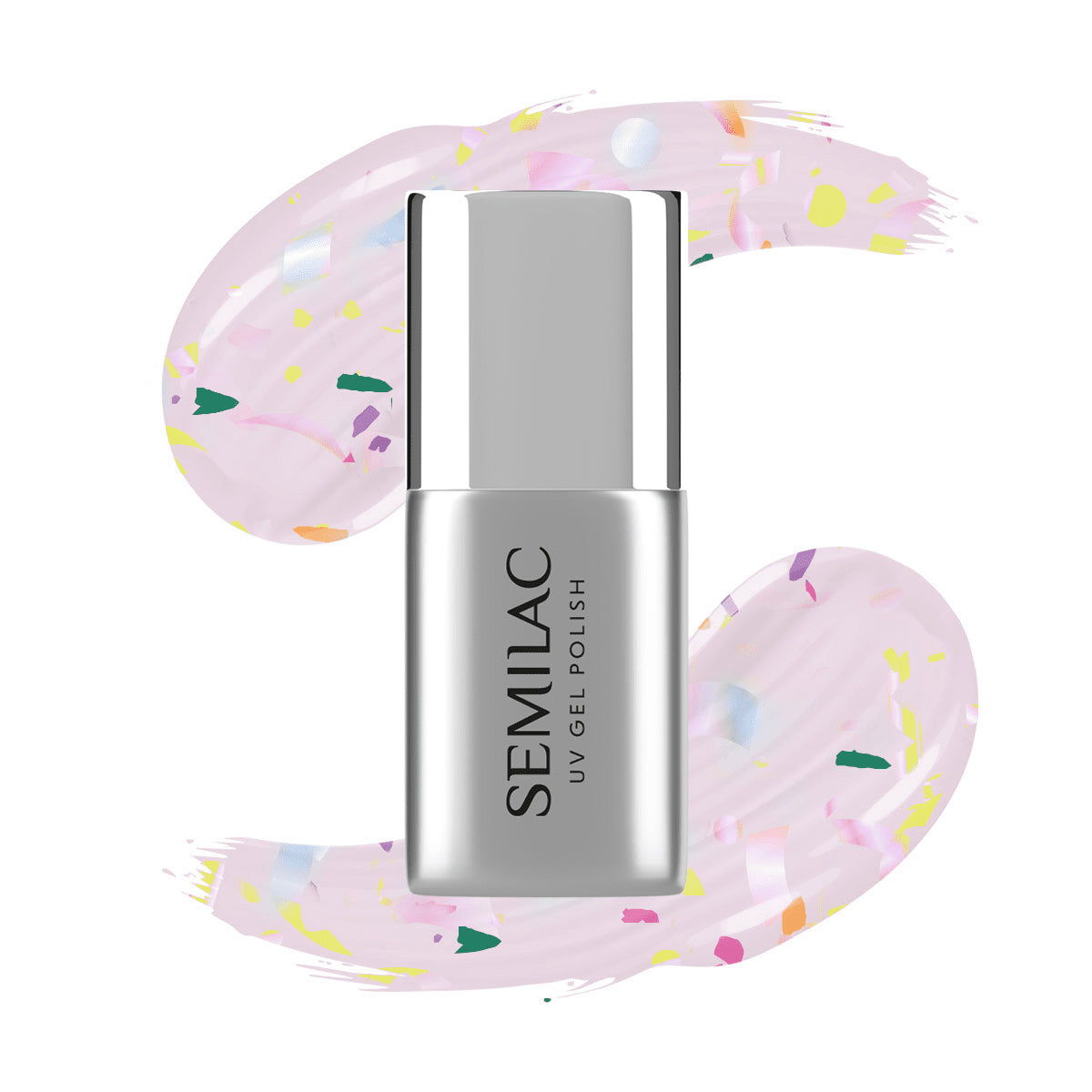 Semilac Top T27 No Wipe Matte Violet Galaxy 7 ml. - daermes.com