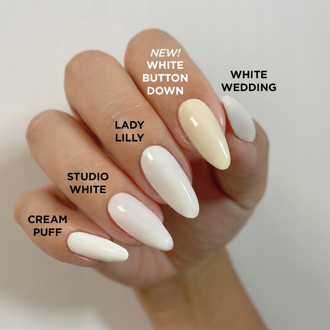 SHELLAC WHITE BUTTON DOWN 7,3 ML - daermes.com