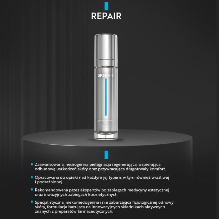 SKINARTE Repair bioactive transepidermal soothing & regenerating cream 50ml - daermes.com