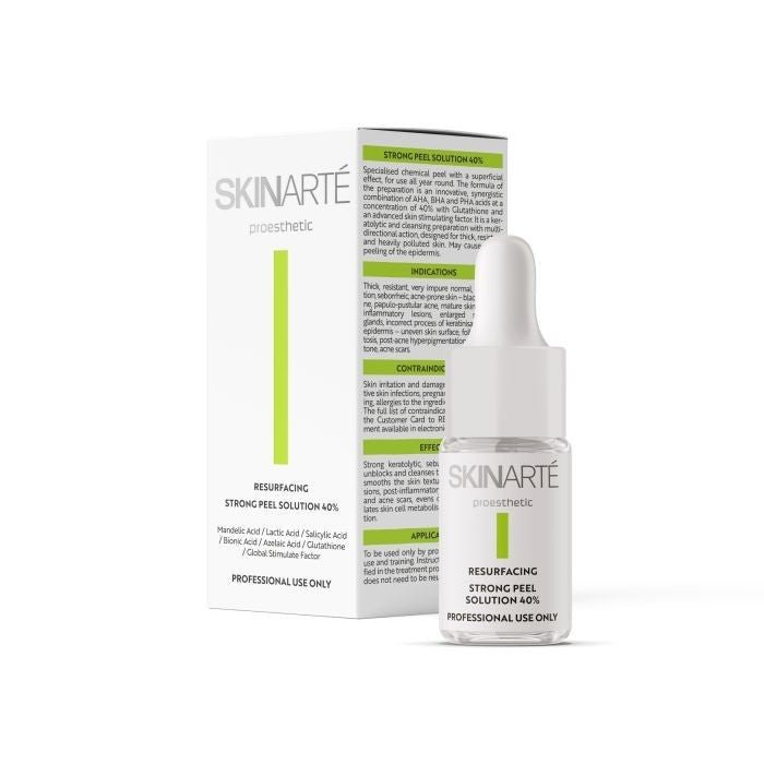 SKINARTE Resurfacing Strong peel solution 40% 5 ml. - daermes.com
