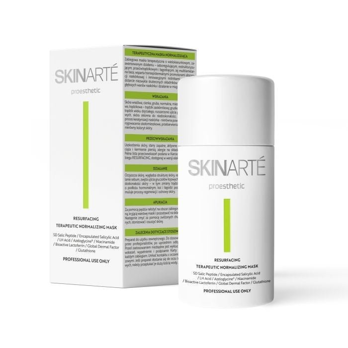 SKINARTE Resurfacing Terapeutic normalalizing mask 100 ml. - daermes.com