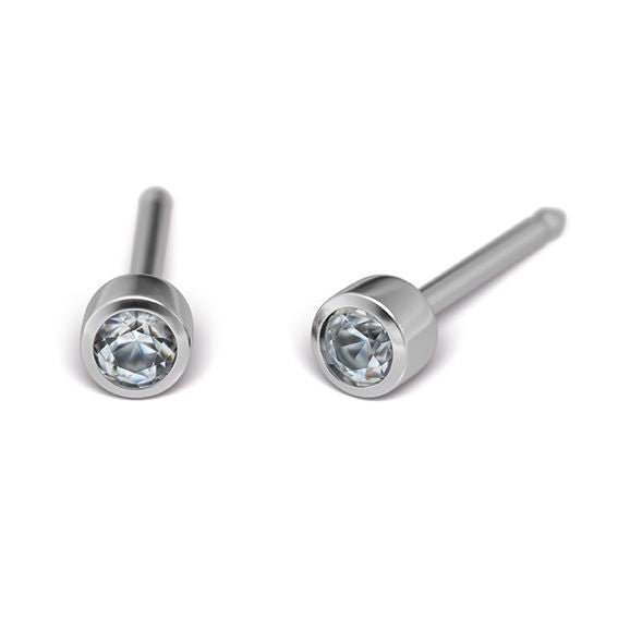 STUDEX 7532 - 0204 3mm BRYLANT W OPRAWIE SREBRNEJ - daermes.com
