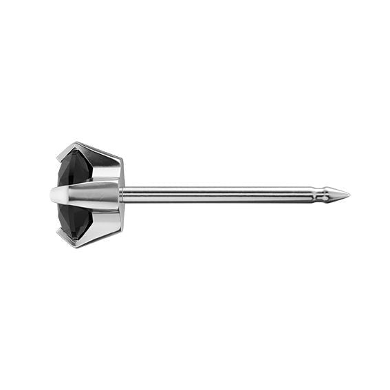 STUDEX SYSTEM 75 4MM CZARNA CUBIC ZIRCONIA - daermes.com