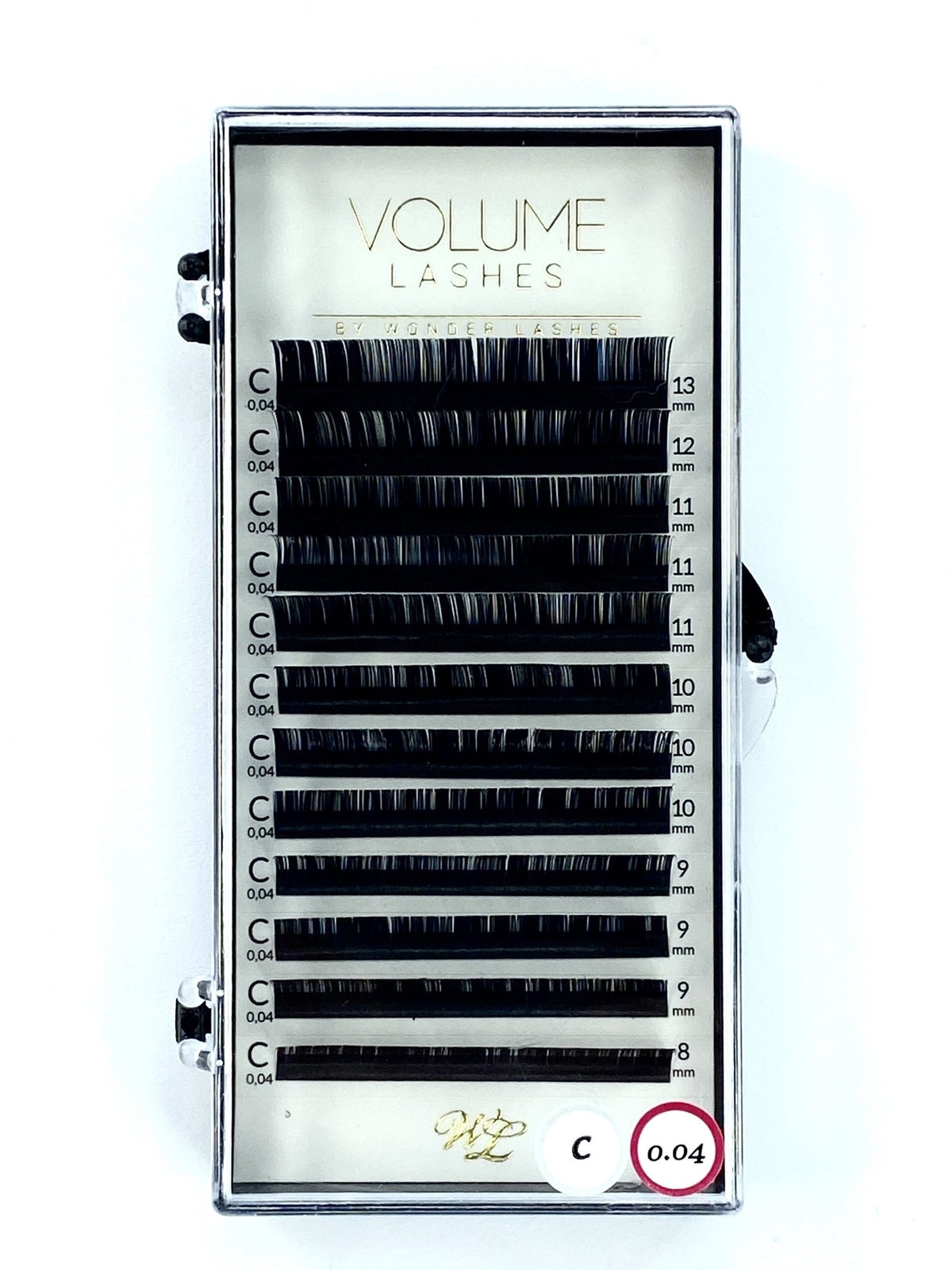 WONDER LASHES RZĘSY VOLUME C 0,04 MIX 8 - 15 - daermes.com
