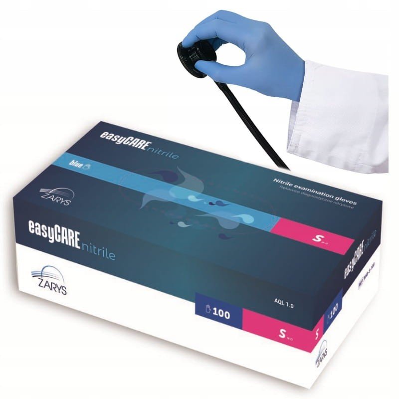 ZARYS RĘKAWICE NITRYLOWE ROZ.S 100SZT 40151200 - daermes.com